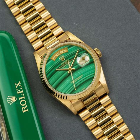 rolex malachite dial|rolex day date onyx dial.